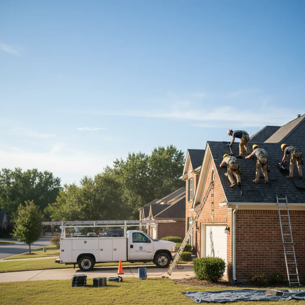 Roof Repair in Usk